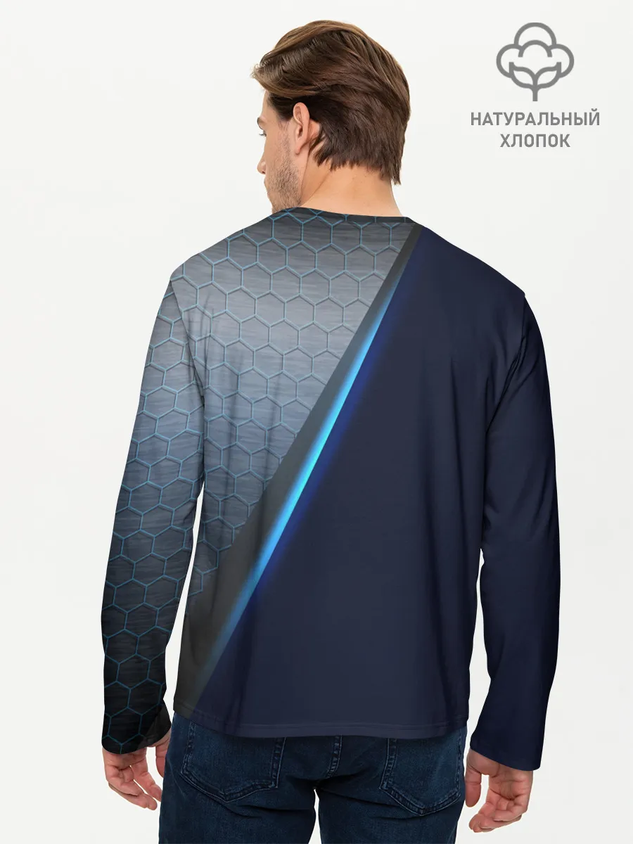 Мужской лонгслив базовый / ROCKET LEAGUE.