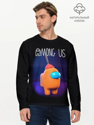Мужской лонгслив базовый / AMONG US
