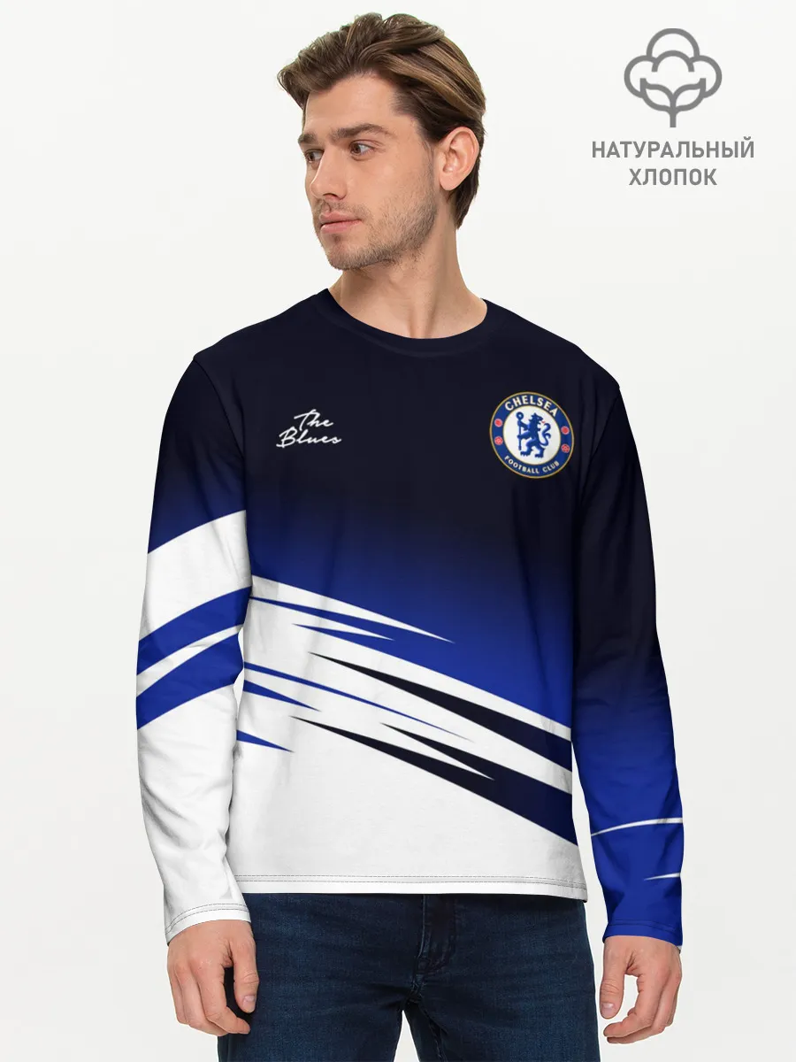 Мужской лонгслив базовый / CHELSEA разминочная 19/20