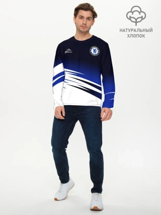Мужской лонгслив базовый / CHELSEA разминочная 19/20