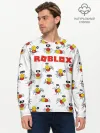 Мужской лонгслив базовый / ROBLOX
