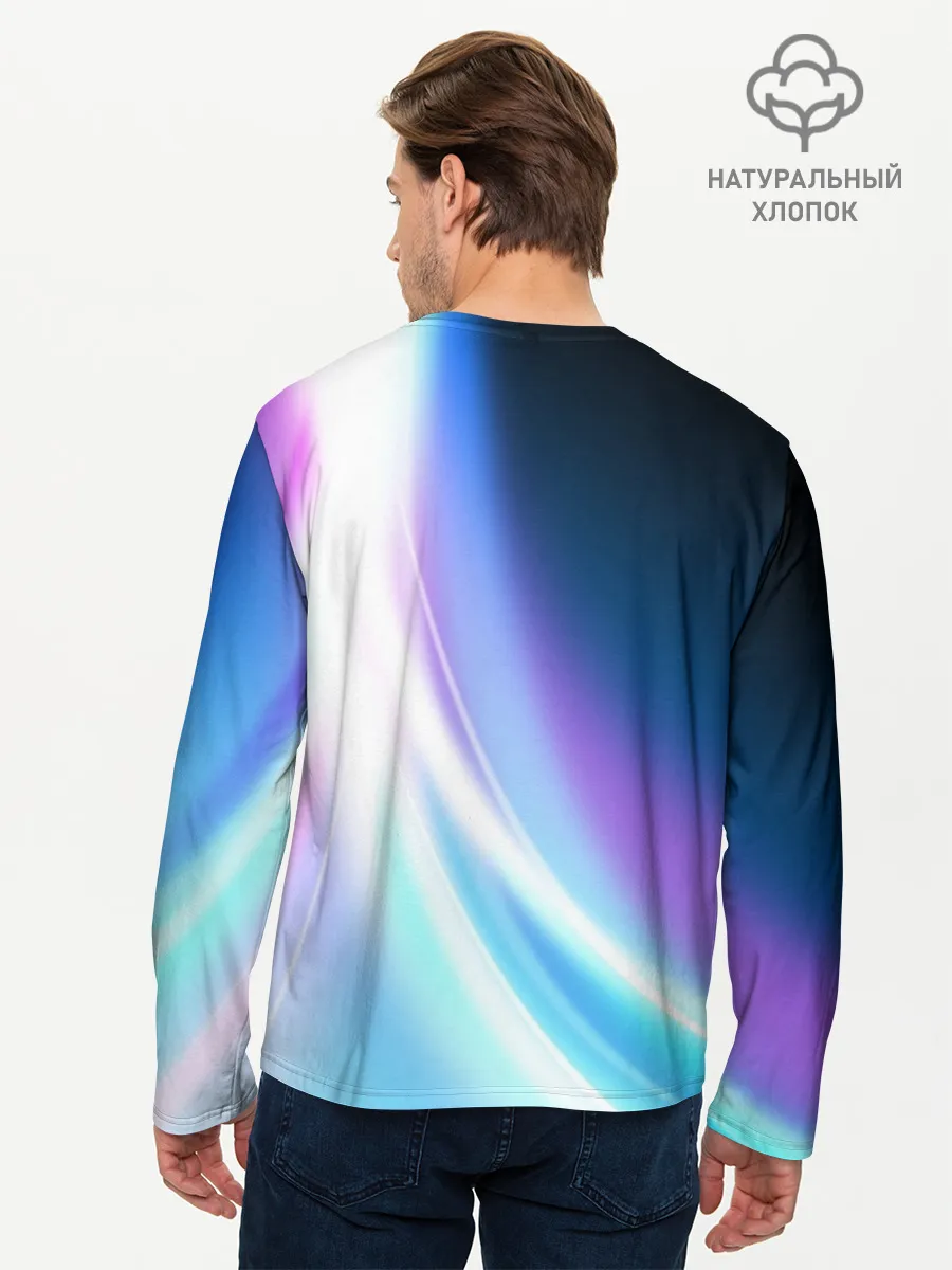 Мужской лонгслив базовый / Сияние