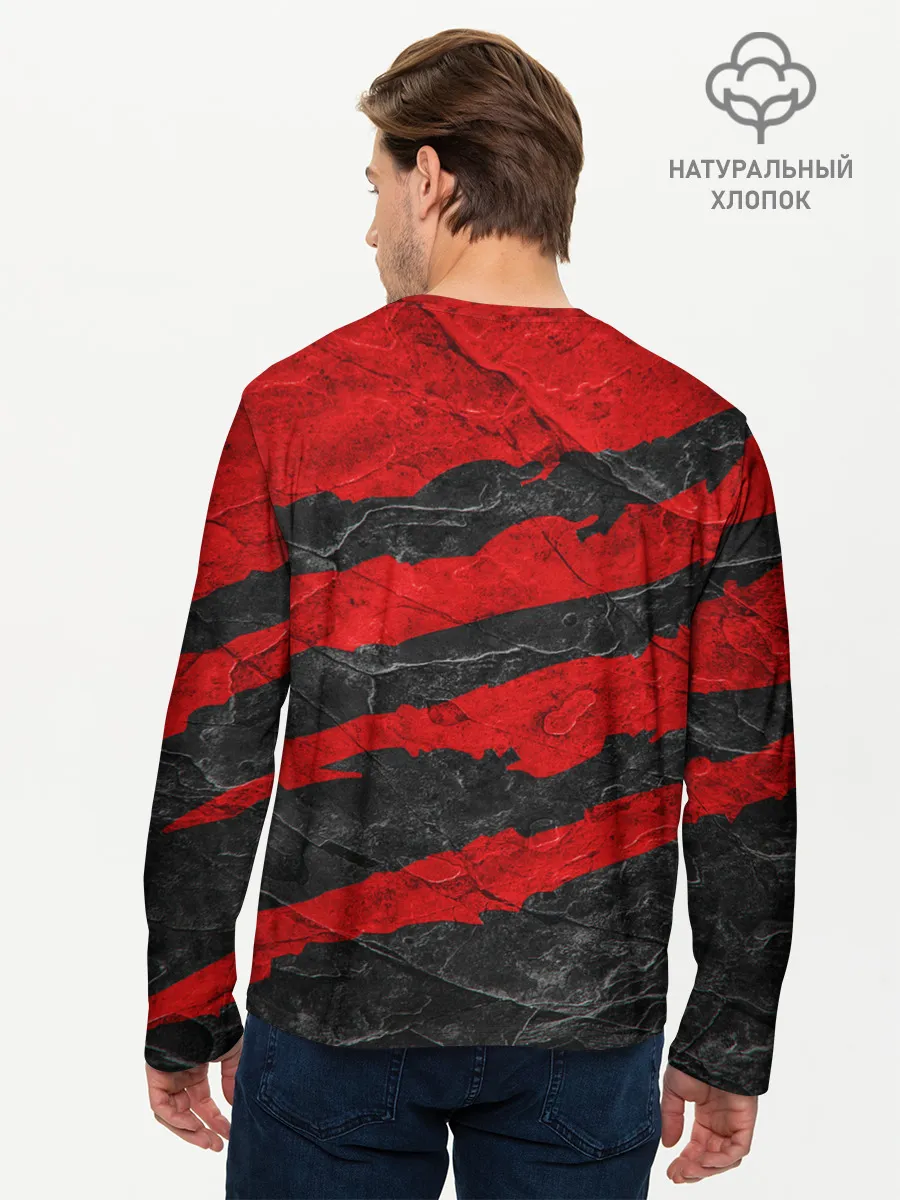 Мужской лонгслив базовый / Background