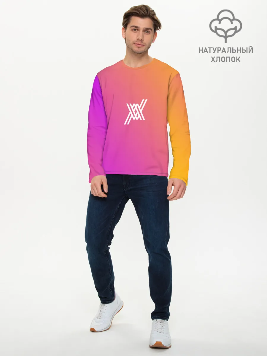 Мужской лонгслив базовый / DARLING IN THE FRANXX EP