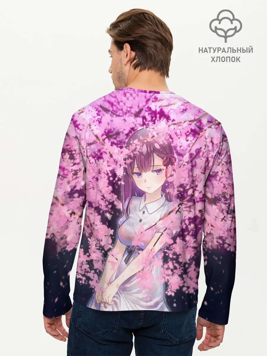 Мужской лонгслив базовый / SAKURA