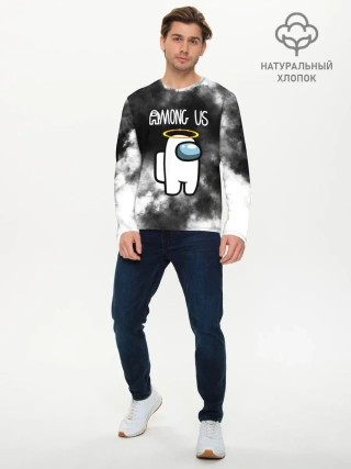 Мужской лонгслив базовый / Among Us Angel