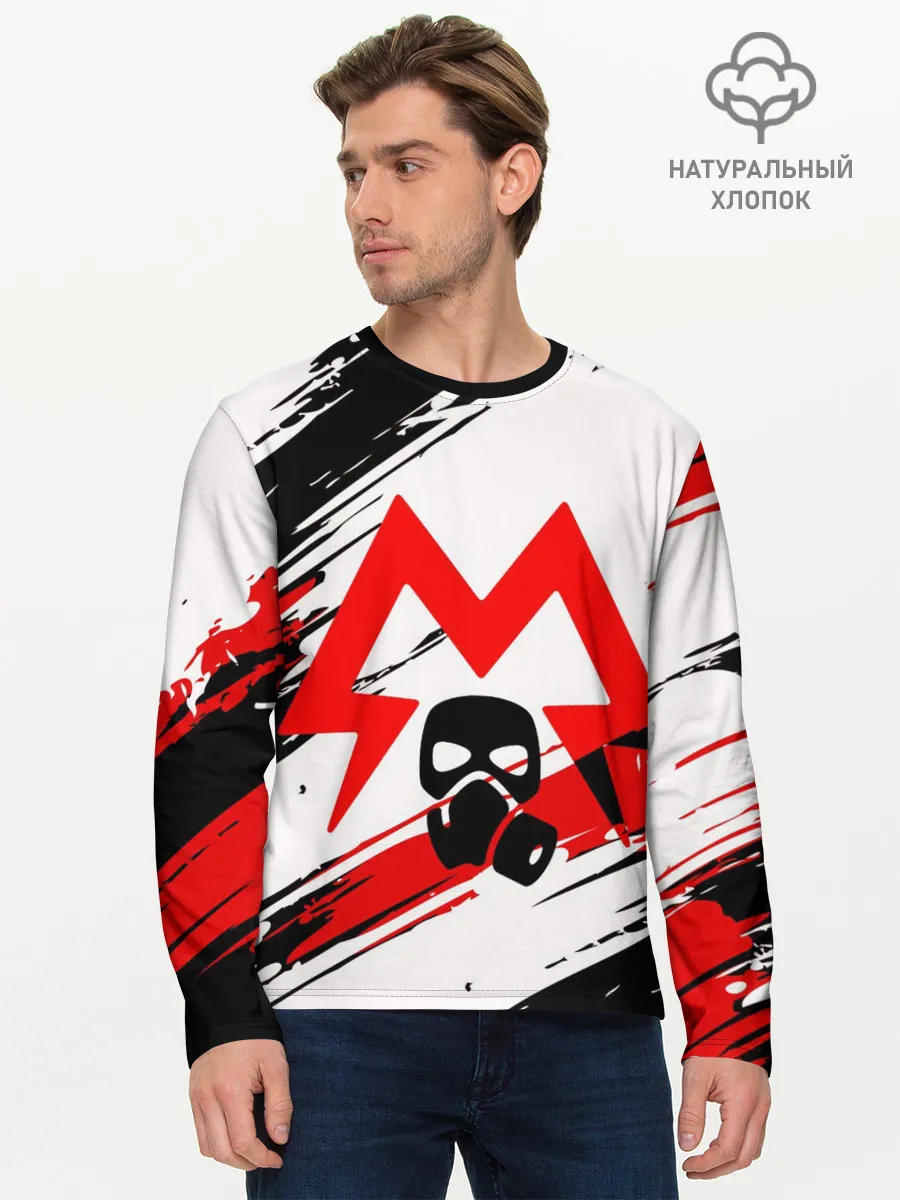 Мужской лонгслив базовый / METRO EXODUS SPARTA