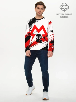 Мужской лонгслив базовый / METRO EXODUS SPARTA