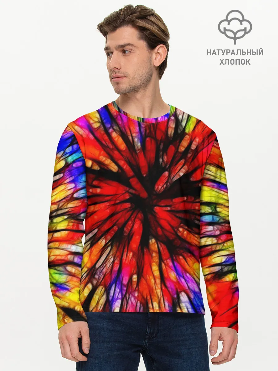 Мужской лонгслив базовый / Батик