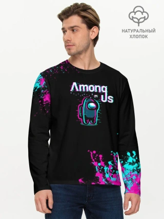 Мужской лонгслив базовый / Among Us