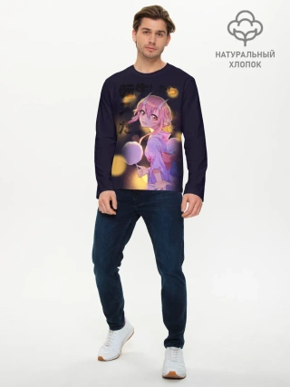 Мужской лонгслив базовый / Shuna