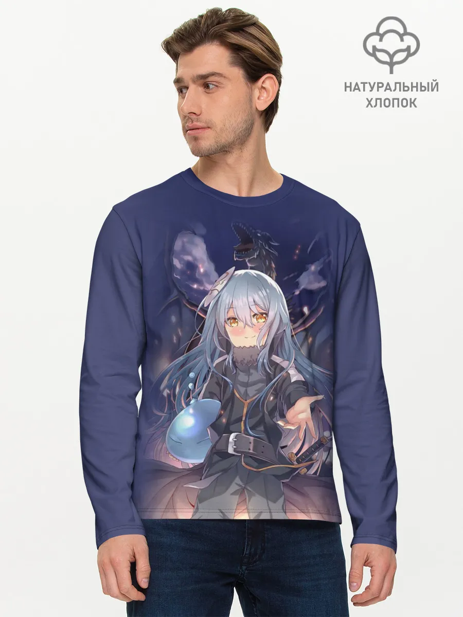 Мужской лонгслив базовый / Rimuru Tempest