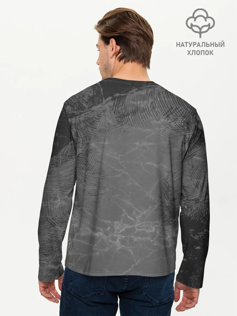 Мужской лонгслив базовый / демон Либе