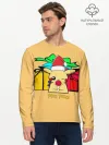 Мужской лонгслив базовый / New Year Pikachu