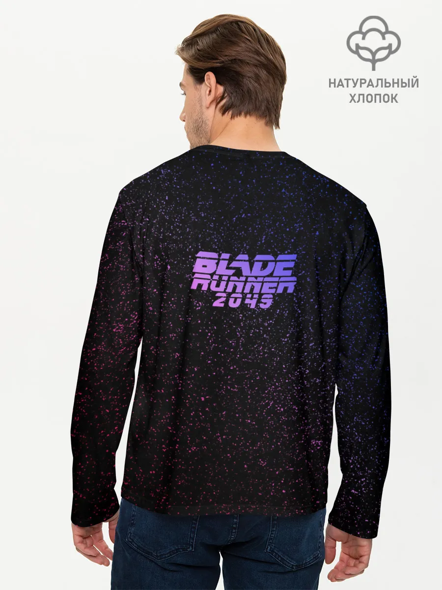 Мужской лонгслив базовый / Бегущий по лезвию
