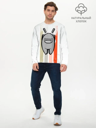 Мужской лонгслив базовый / Among Us