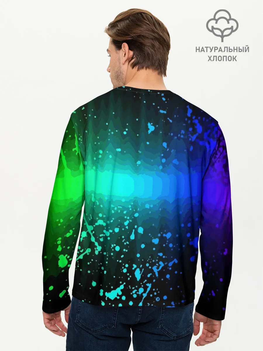 Мужской лонгслив базовый / Neon