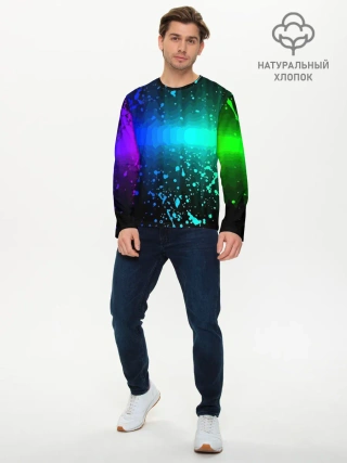 Мужской лонгслив базовый / Neon