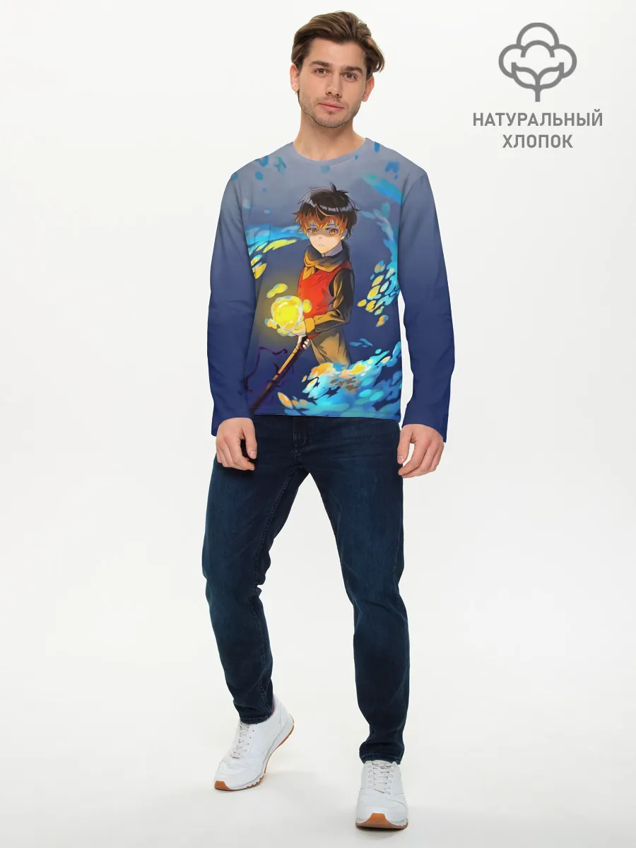 Мужской лонгслив базовый / Баам