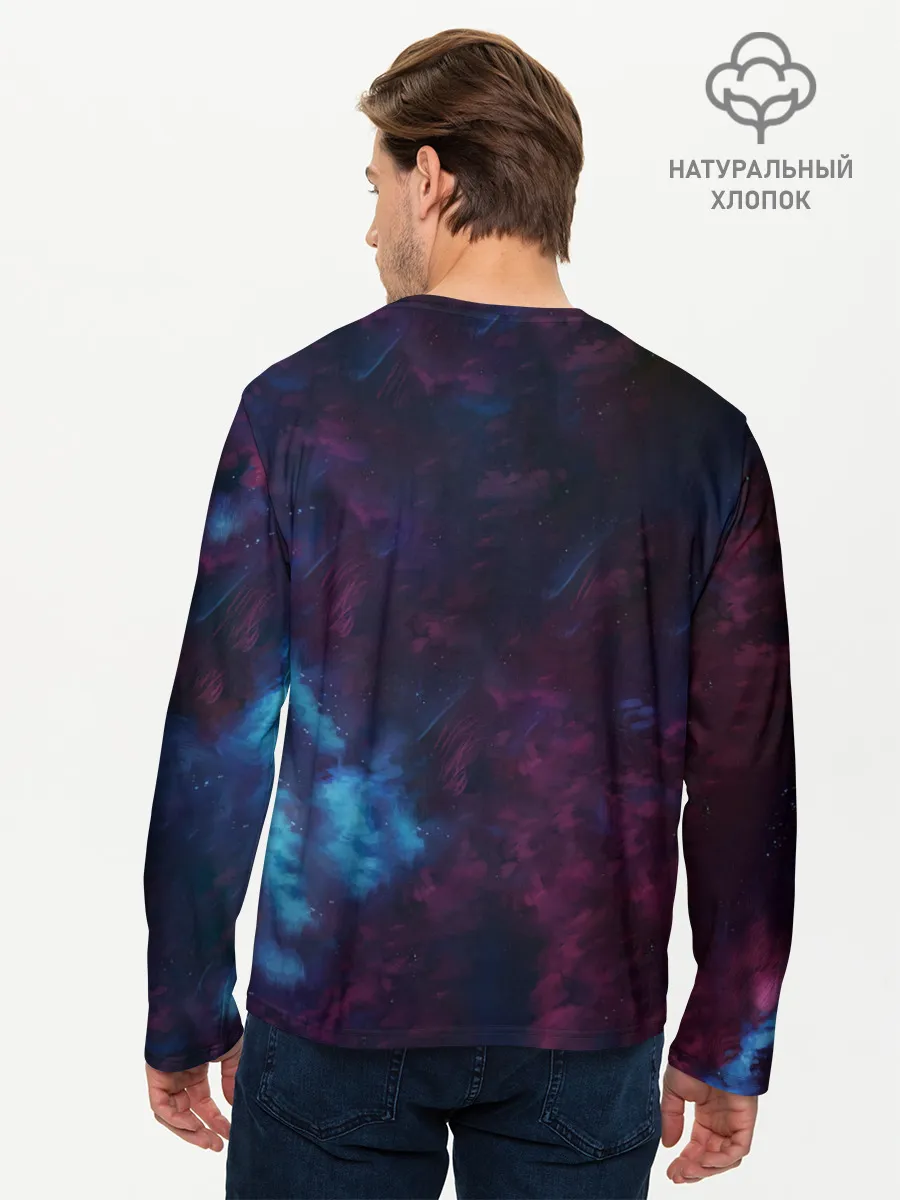 Мужской лонгслив базовый / ЗВЕЗДНЫЙ ВОЛК