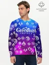 Мужской лонгслив базовый / GENSHIN IMPACT