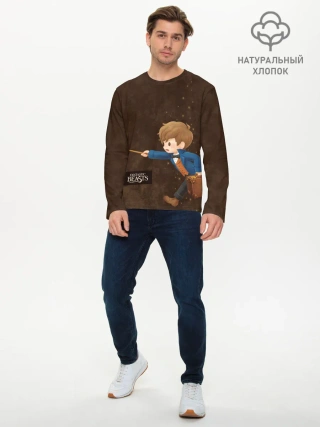 Мужской лонгслив базовый / Fantastic Beasts