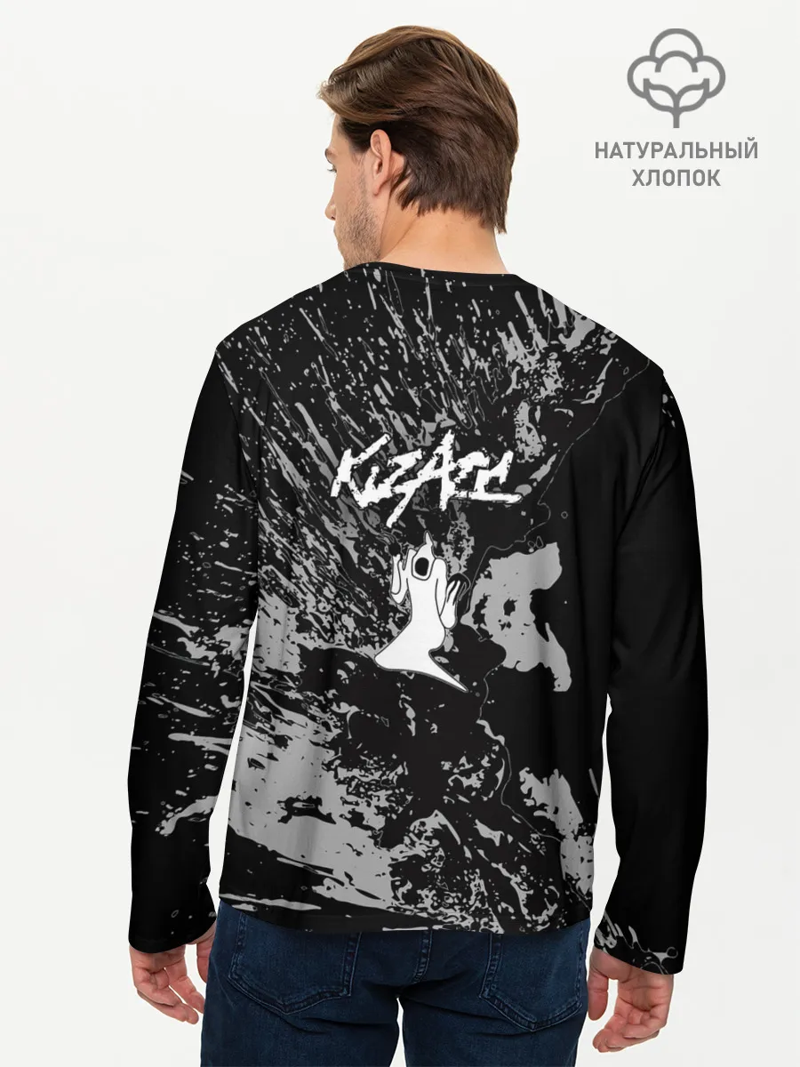 Мужской лонгслив базовый / Haunted Family