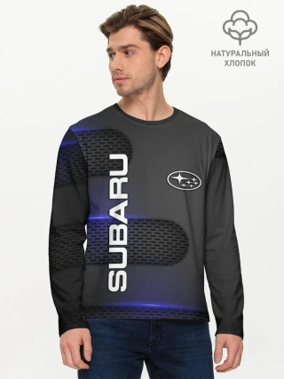 Мужской лонгслив базовый / SUBARU