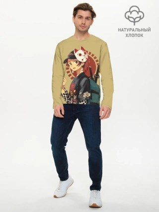 Мужской лонгслив базовый / Tanjiro Kamado