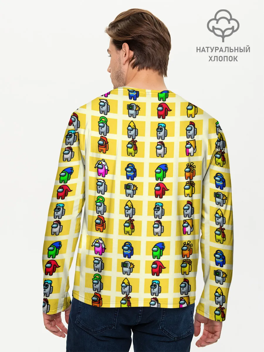 Мужской лонгслив базовый / Among Us