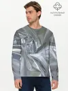Мужской лонгслив базовый / Чарующая фольга