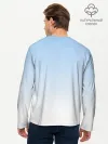Мужской лонгслив базовый / Небесно-голубой градиент