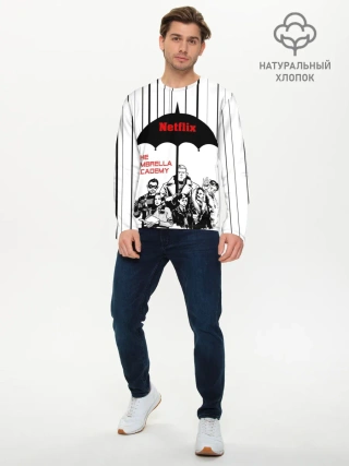 Мужской лонгслив базовый / The Umbrella Academy Season 3