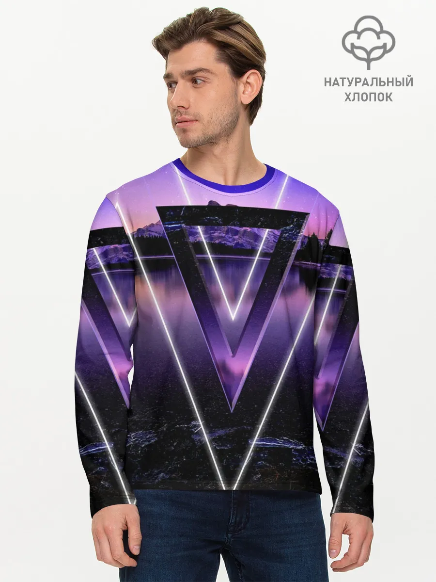 Мужской лонгслив базовый / ОЗЕРО