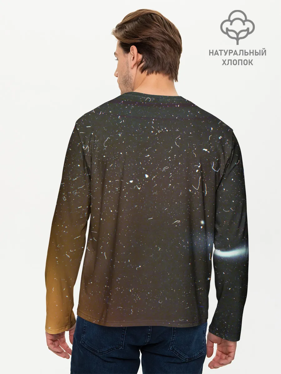 Мужской лонгслив базовый / ВИКТОР ЦОЙ.