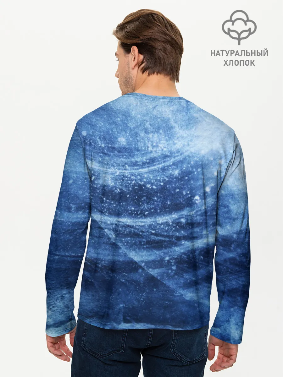 Мужской лонгслив базовый / Among us Happy New Year