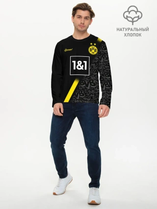 Мужской лонгслив базовый / BORUSSIA выездная сезон 20/21