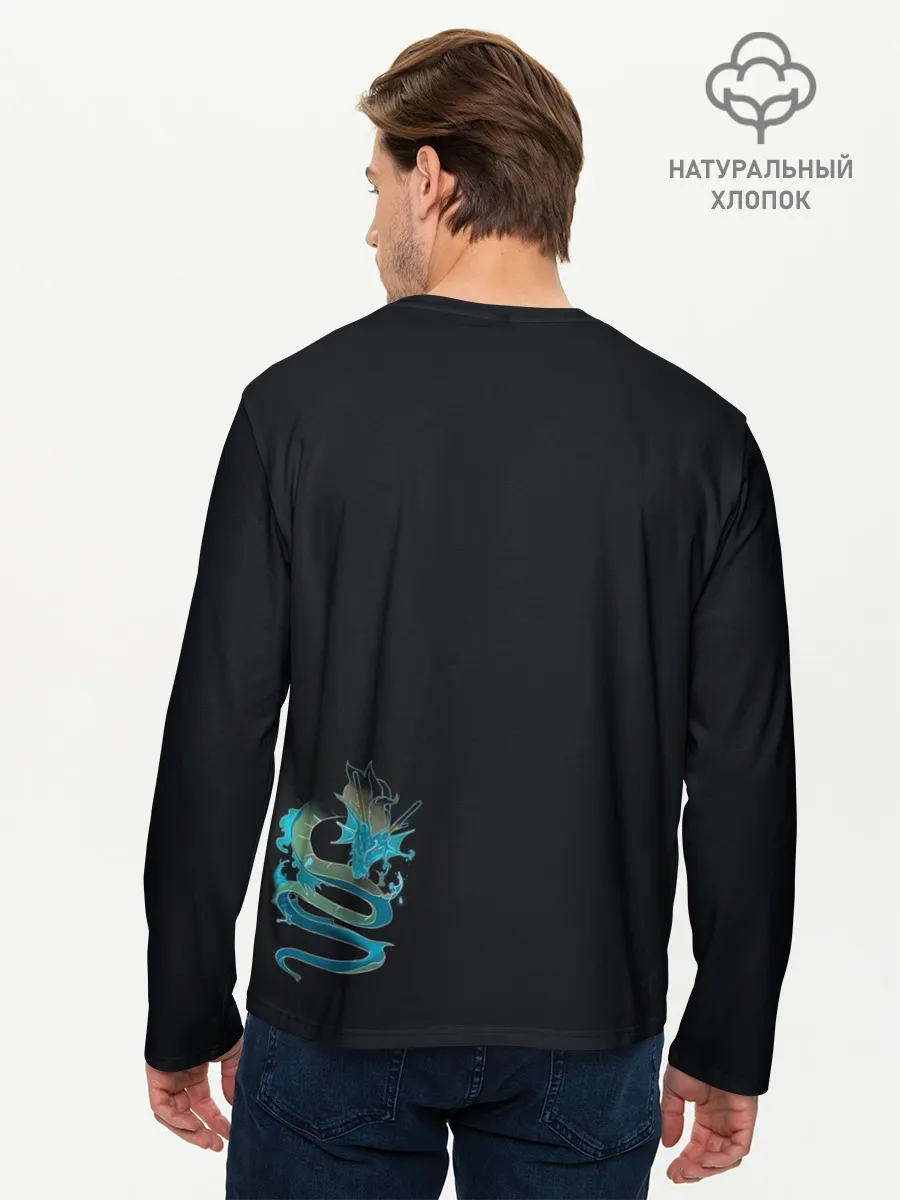Мужской лонгслив базовый / Дэви Хан