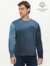 Мужской лонгслив базовый / Дымчатый