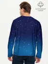 Мужской лонгслив базовый / Звездное небо