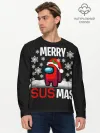 Мужской лонгслив базовый / Merry Sus Mas