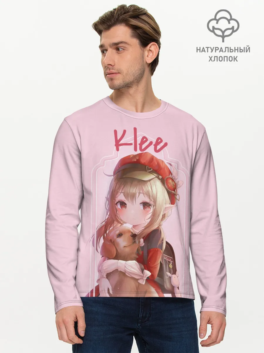 Мужской лонгслив базовый / Genshin Impact