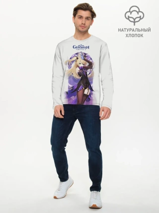 Мужской лонгслив базовый / Genshin Impact