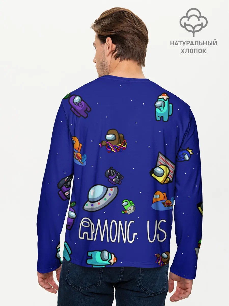 Мужской лонгслив базовый / Among Us | Game