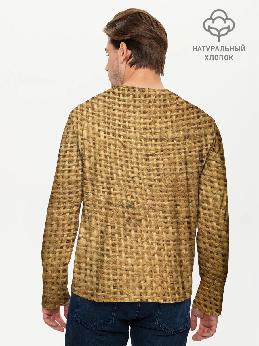 Мужской лонгслив базовый / Мешок