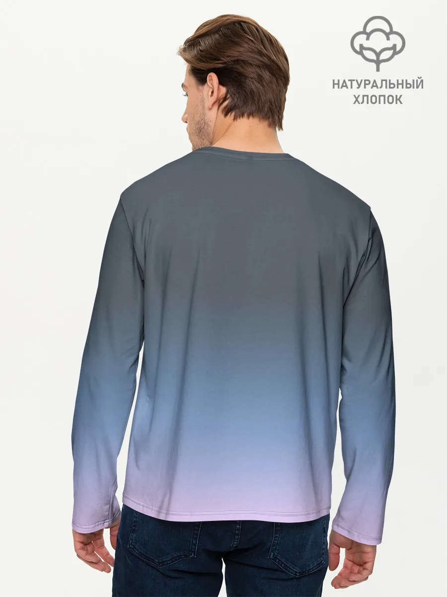 Мужской лонгслив базовый / Магическая битва