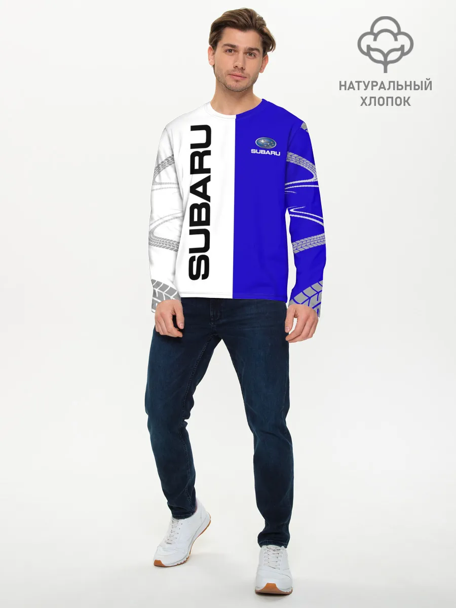 Мужской лонгслив базовый / SUBARU/Субару