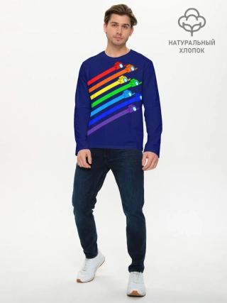 Мужской лонгслив базовый / Among Us