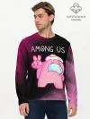 Мужской лонгслив базовый / AMONG US - Милота