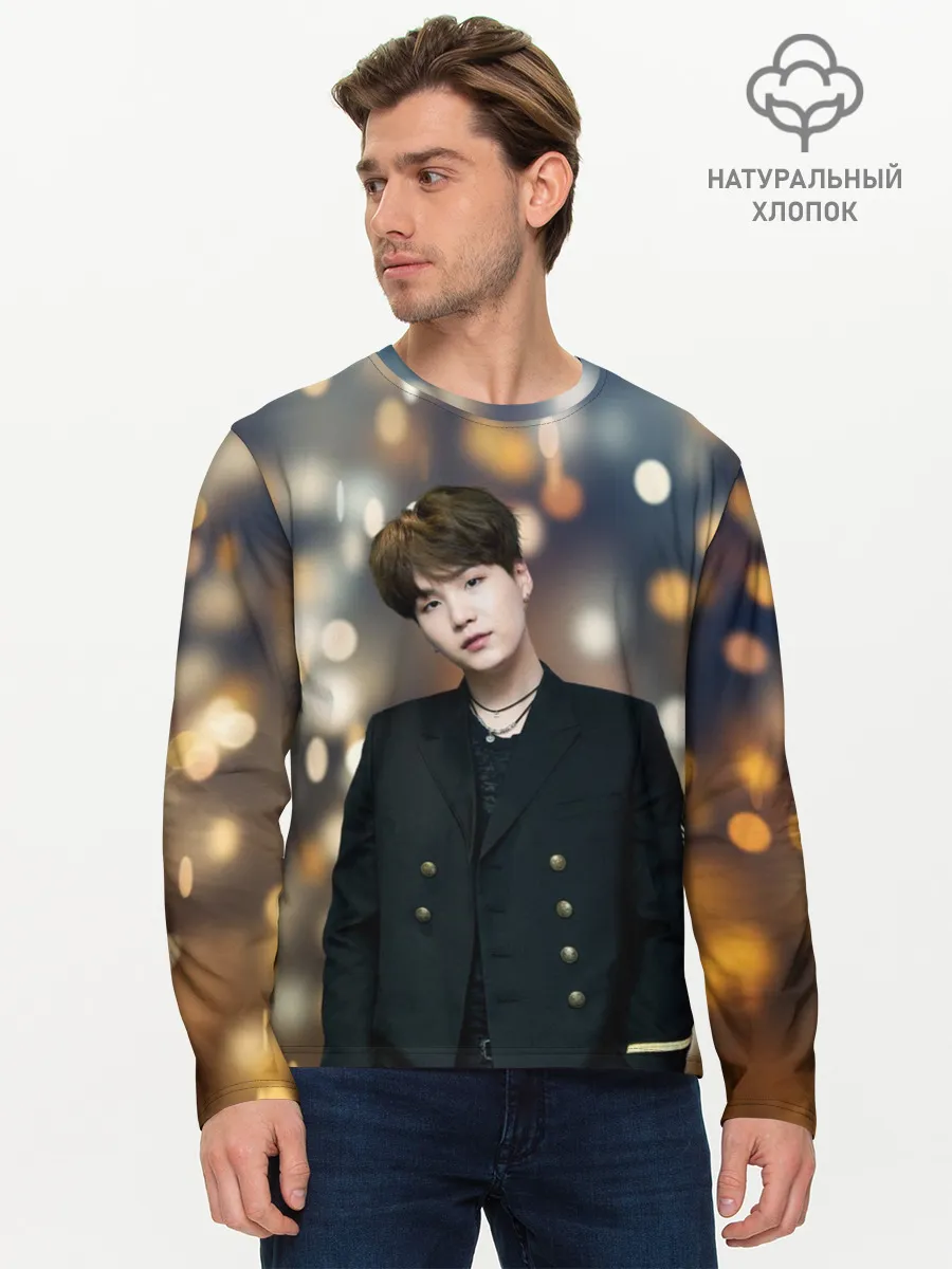 Мужской лонгслив базовый / MIN YOONGI